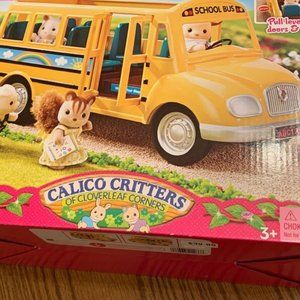 Calico Critters School Bus
